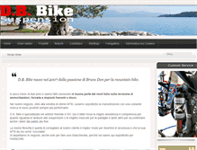 Tablet Screenshot of dbbike.it